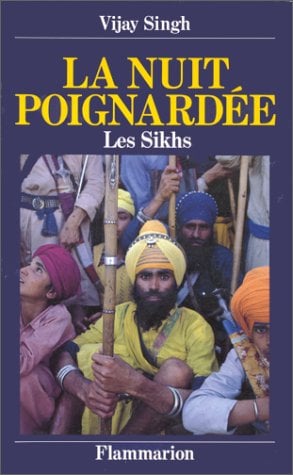 La nuit poignardée les sikh Vijay Singh livre sur l'Inde, Asie, conseils lectures